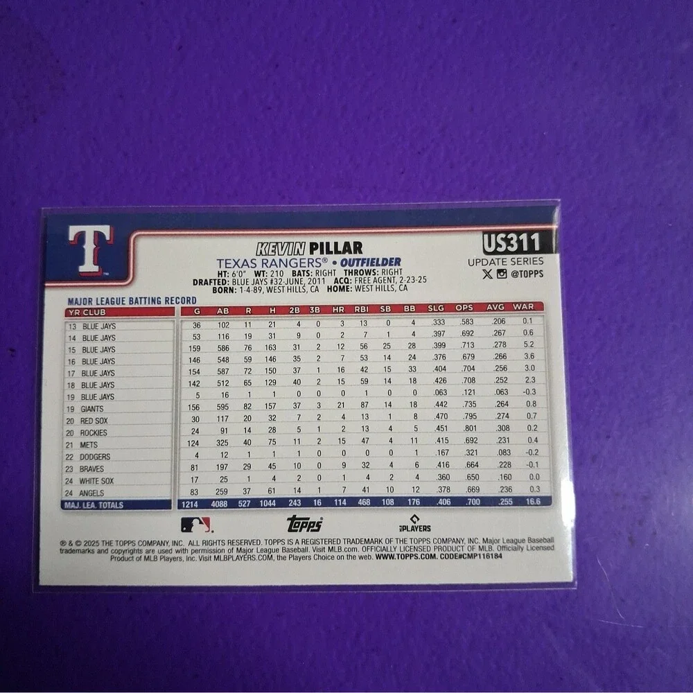 N/A 2025 topps